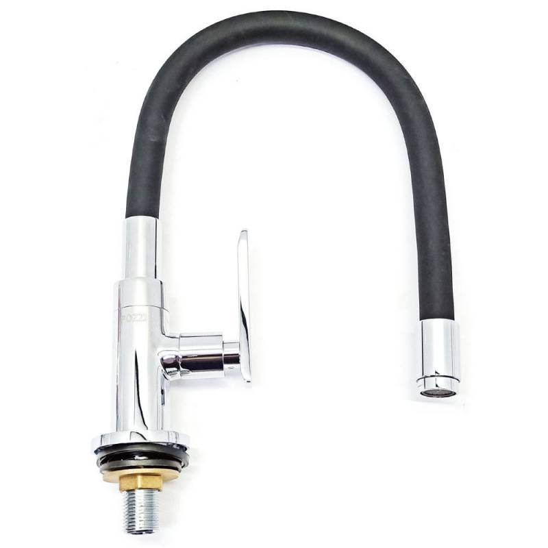Monic Black Flexible Swivel Sink Tap (K3000)